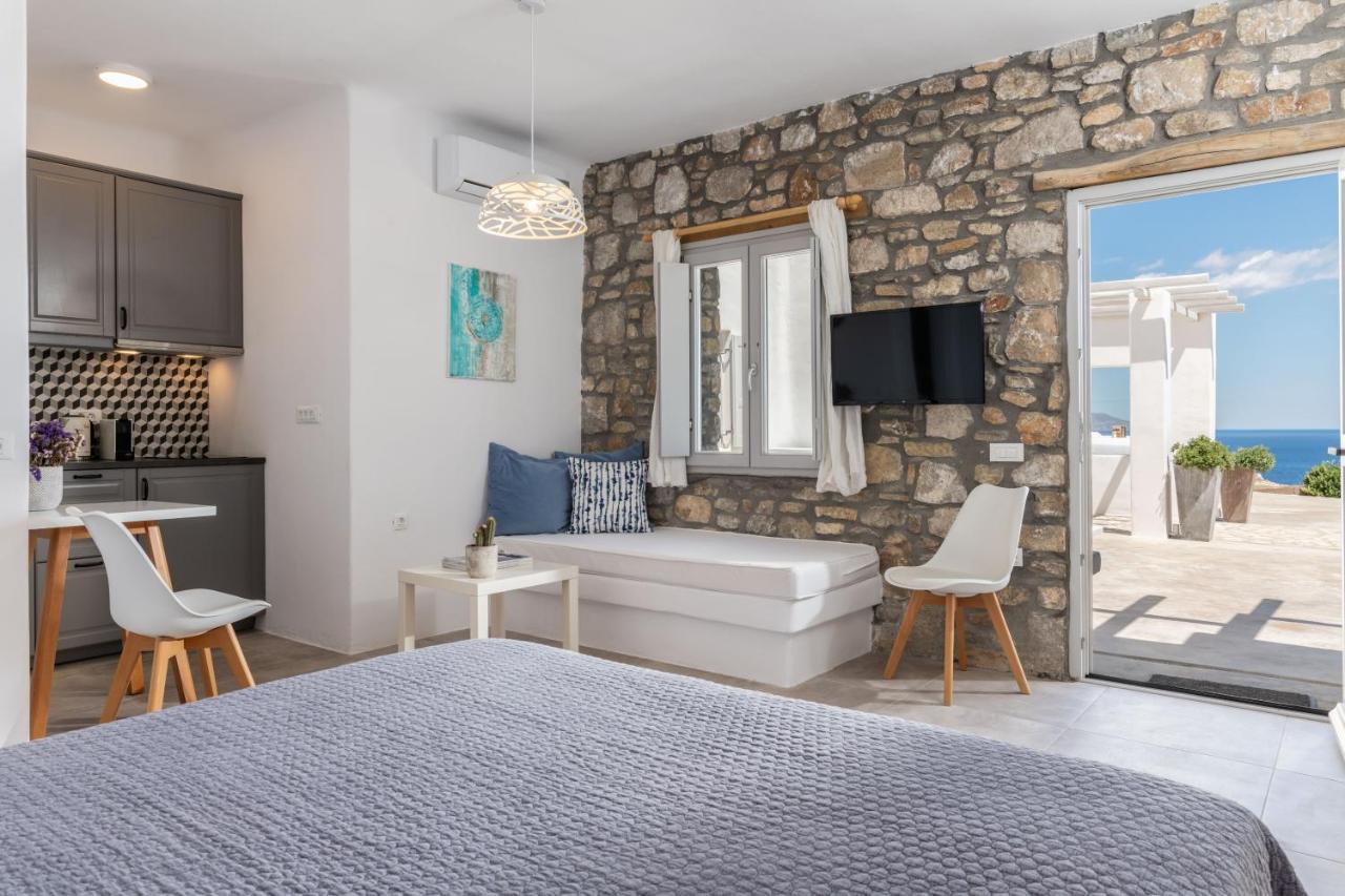 Aegean View Apartments Mykonos Agios Ioannis Diakoftis Eksteriør bilde